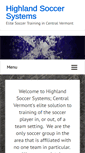 Mobile Screenshot of highlandsoccer.net